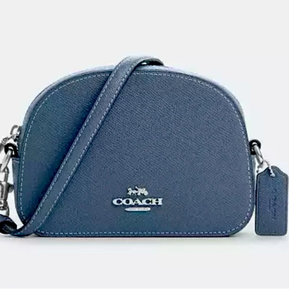 Coach Serena blue crossbody purse 🆕 - Picture 2 of 5